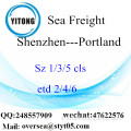 Shenzhen Port LCL consolidamento a Portland